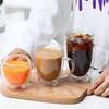 150ml/250ml/350ml Högborosilikat Dubbelväggigt Glas Kaffe Tydliga Muggar För Att Dricka Te Kaffe Juice Hem Skola Kontor