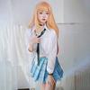 Sono Bisque Doll wa Koi wo Suru Kitagawa Marin Cosplay Kitagawa Marin Cosplay Uniform Set mit Krawatte und Cosplay Perfekt für Anime Schule Erwachsener