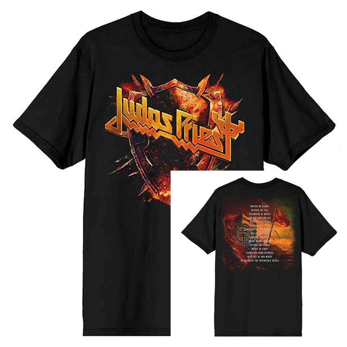 Футболка Judas Priest United We Stand Высококачественная Роскошная Для Мужчин и Женщин Топ Y2k Лето 2026 S