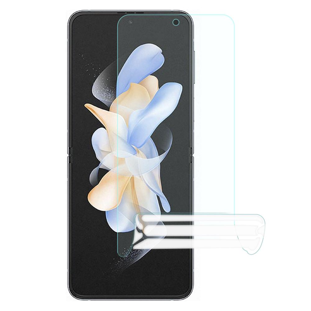 

For Samsung Galaxy Z Flip4 5G 1 Set Front and Back Soft Hydrogel Film TPU Film Ultra Clear Full Coverage Protective Film