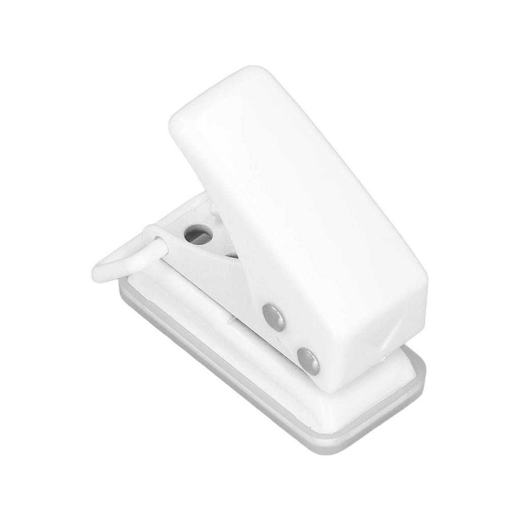 Perfurador de Furos Branco   Perfurador Manual de Furo Único Portátil para Scrapbooks Cartões de Papel Artesanato Papelaria