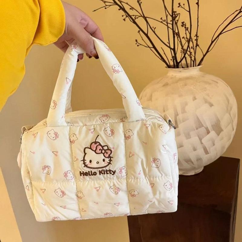

Cartoon Cat women s shoulder bag Large capacity One Shoulder All-Match Tote Bag Girly style Underarm Bag Cute tote handbags