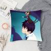 Anime Manga BBlue EExorcist Pillow Case Fashion Square Pillowcase Bedroom Sofa Room Ins Decoration Leisure