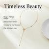 Sexy Rhinestone Long Necklace for Women Gold Color Water Droplet Sun Zircon Pendant Tassel Choker Party Accessories Jewelry Gift