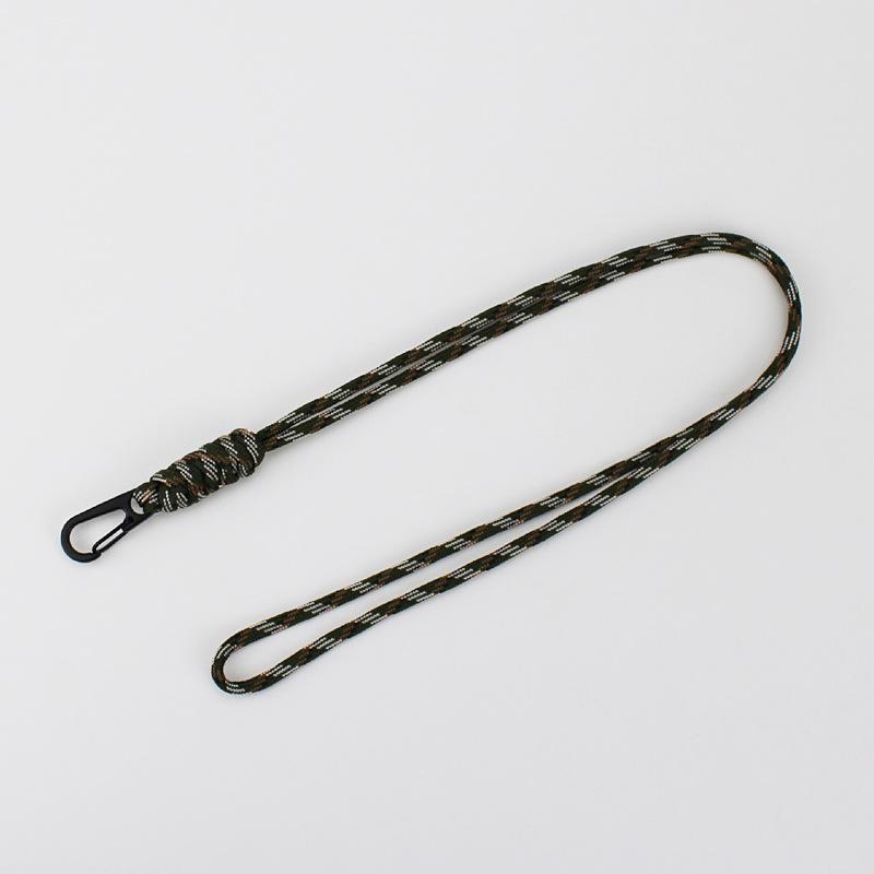 1 Stück geflochtenes Sicherheits-Hänge-Halsband-Lanyard für Handyhülle, Ausweis-Namensschildhalter, Männer Frauen Autoschlüssel, Anti-Verlust-Schlüsselanhänger