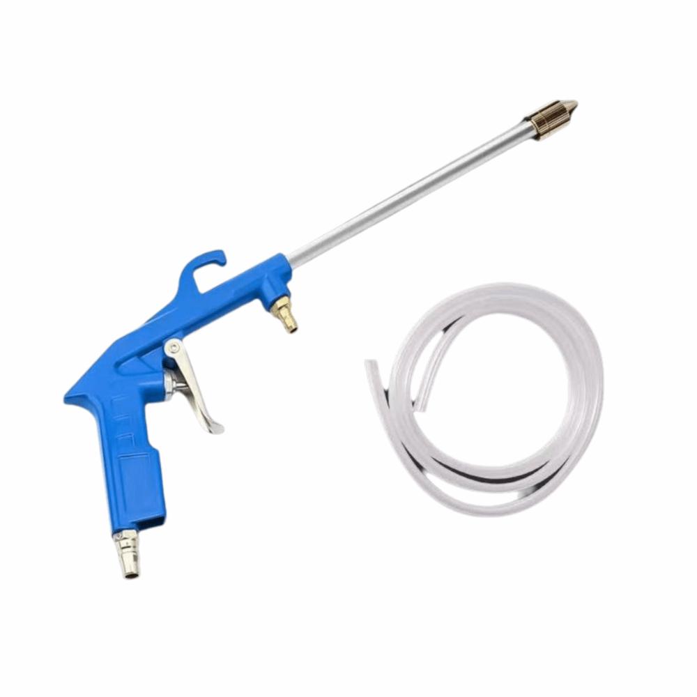 Dual-Purpose Air Blow Tool Adjustable Pressure High-Pressure Spray Tool Engine Cleaning Blue cleaning tool