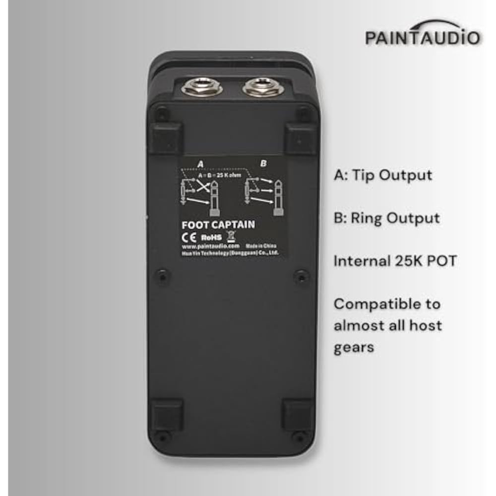 [Genuine Domestic Product] PAINTADIO FOOT CAPTAIN Expression Pedal External Pedal Extension Pedal...