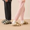 Winter Women Home Slippers Plush Warm Thick Bottom Slides Breathable Soft Non-slip Slippers Indoor Outdoor Men Casual Slippers