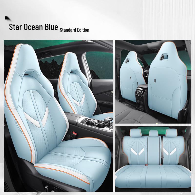 Universal Full Surround Perforated Leather Car Seat Cushion for Dongfeng Fengxing Leiting