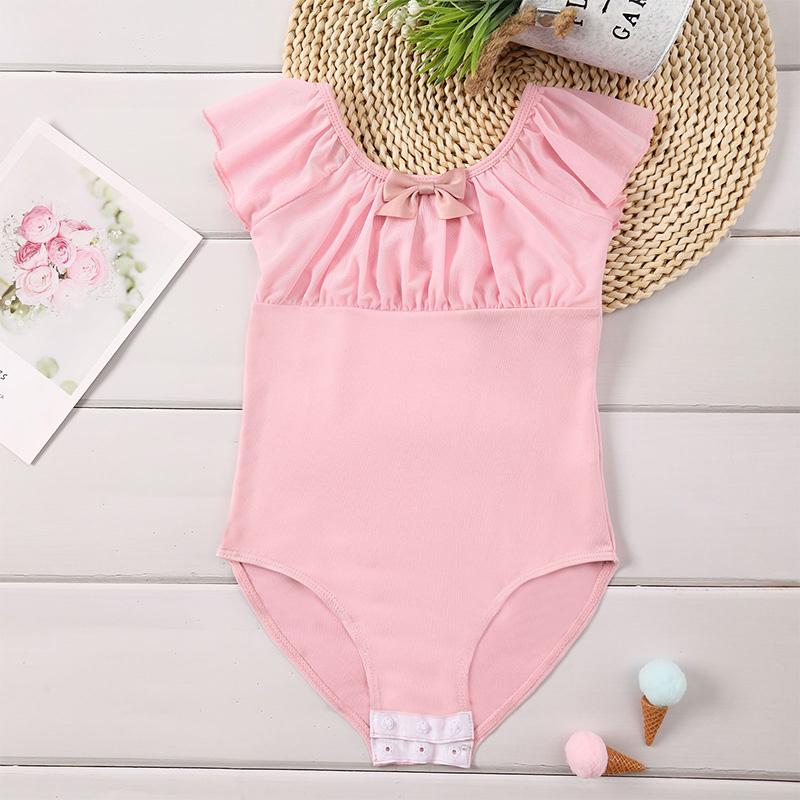 Children Dance Leotards Girls Ballet Leotard Gymnastic Bodysuit Practice Stage Ballet Costumes