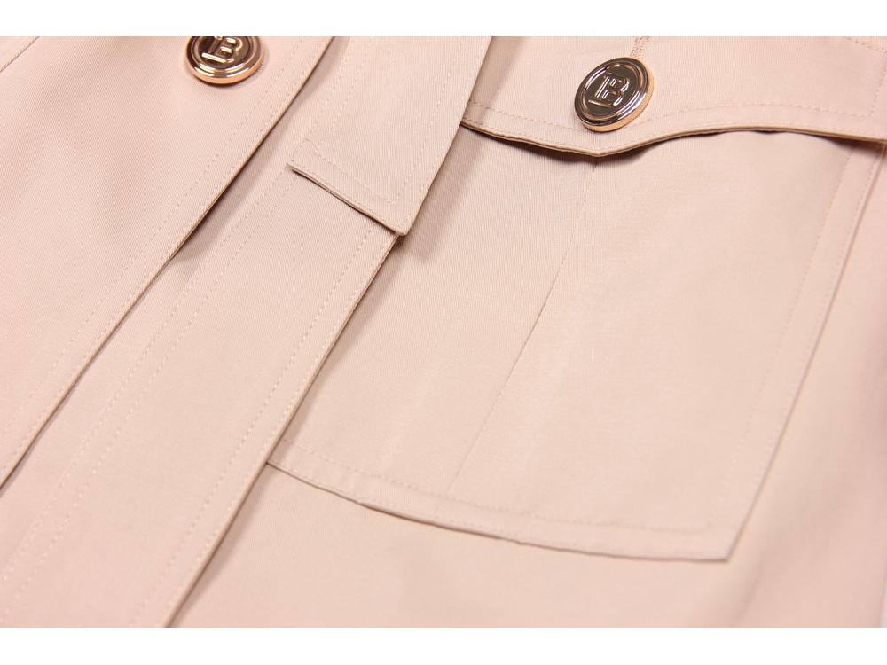 2025 Korean Style High-End Versatile Women's Trench Coat