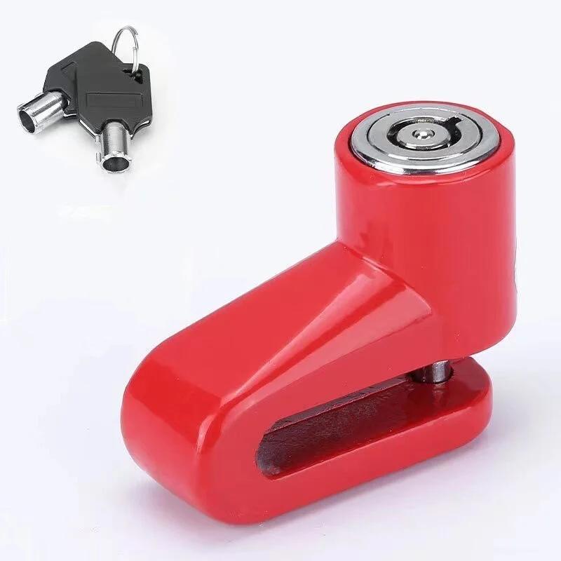 1PCS Security Bicycle disc brake lock anti-theft lock Anti Theft Motorcycle Electric scooter Disc Brake Lock road bike lock