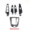 LHD RHD For Mazda 2 Demio 2015- ABS Black Window Lift Switch Glass Rise Button Panle Center Conlose Gear Shift Panle Cover