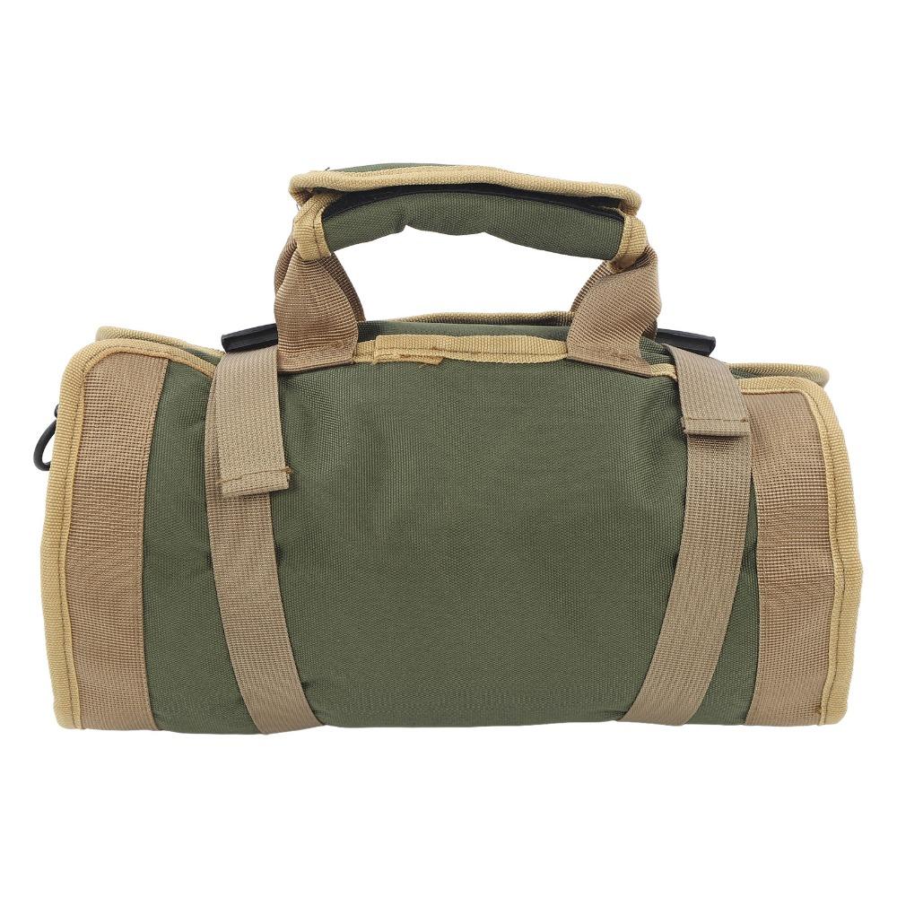Oxford Cloth Roll Up Tool Bag Separate Pockets Multipurpose Tool Bag Gardening