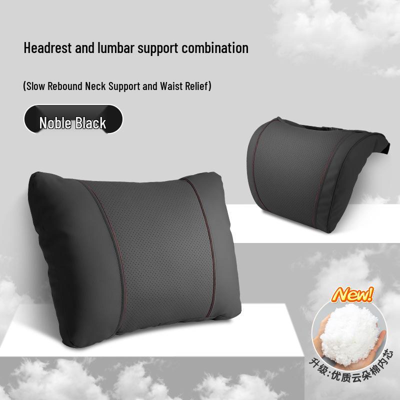 Toyota Headrest Pillow & Lumbar Support for Highlander Camry Avalon Levin RAV4 Wildlander