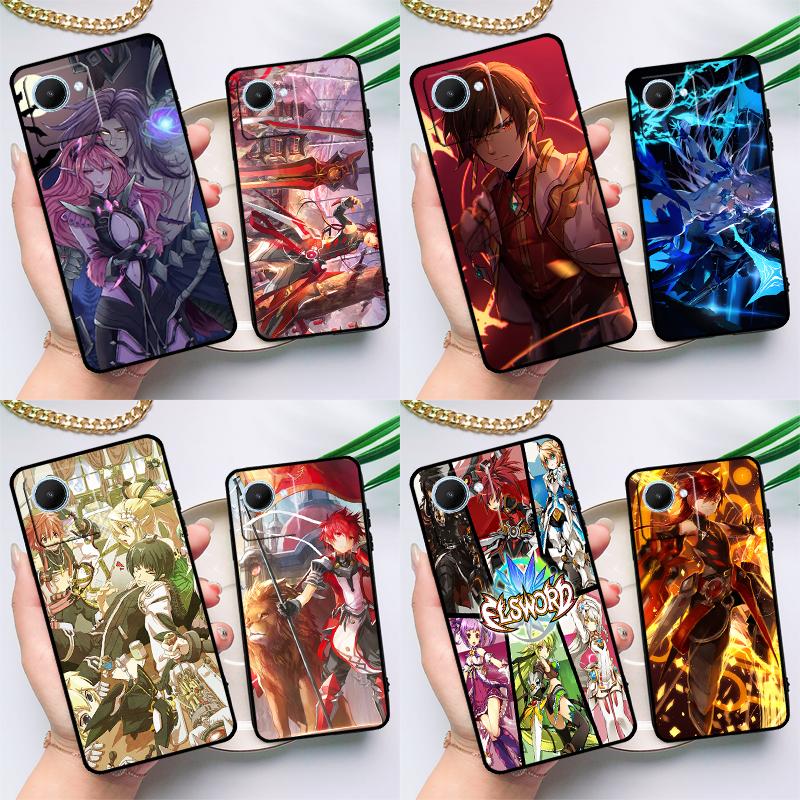 

Чехол Elsword с горячей игрой для Realme C55 C33 C31 C35 C30 C11 C15 C25s C21Y GT Neo 5 3T 2T 8 9 10 11 Pro Plus