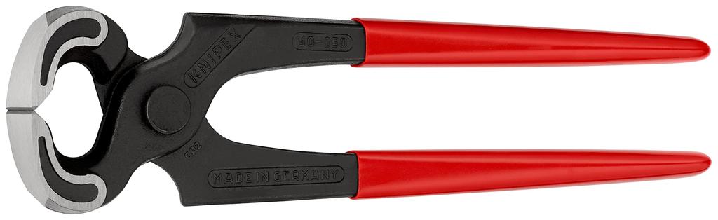 KNIPEX 250mm Carpenter's Pliers, Long, Plastic-Coated Handle, 5001-250