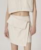 Mualeumoa Low Rise Wrap Skirt - Beige