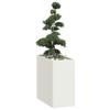 White Pot 40X80X80 Cm Steel