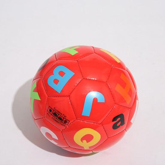 Small Football Bright Color Eco-friendly Wear Resistant Waterproof High Elasticity Improve Balance PVC Indoor Kids Football Toy Outdoor
