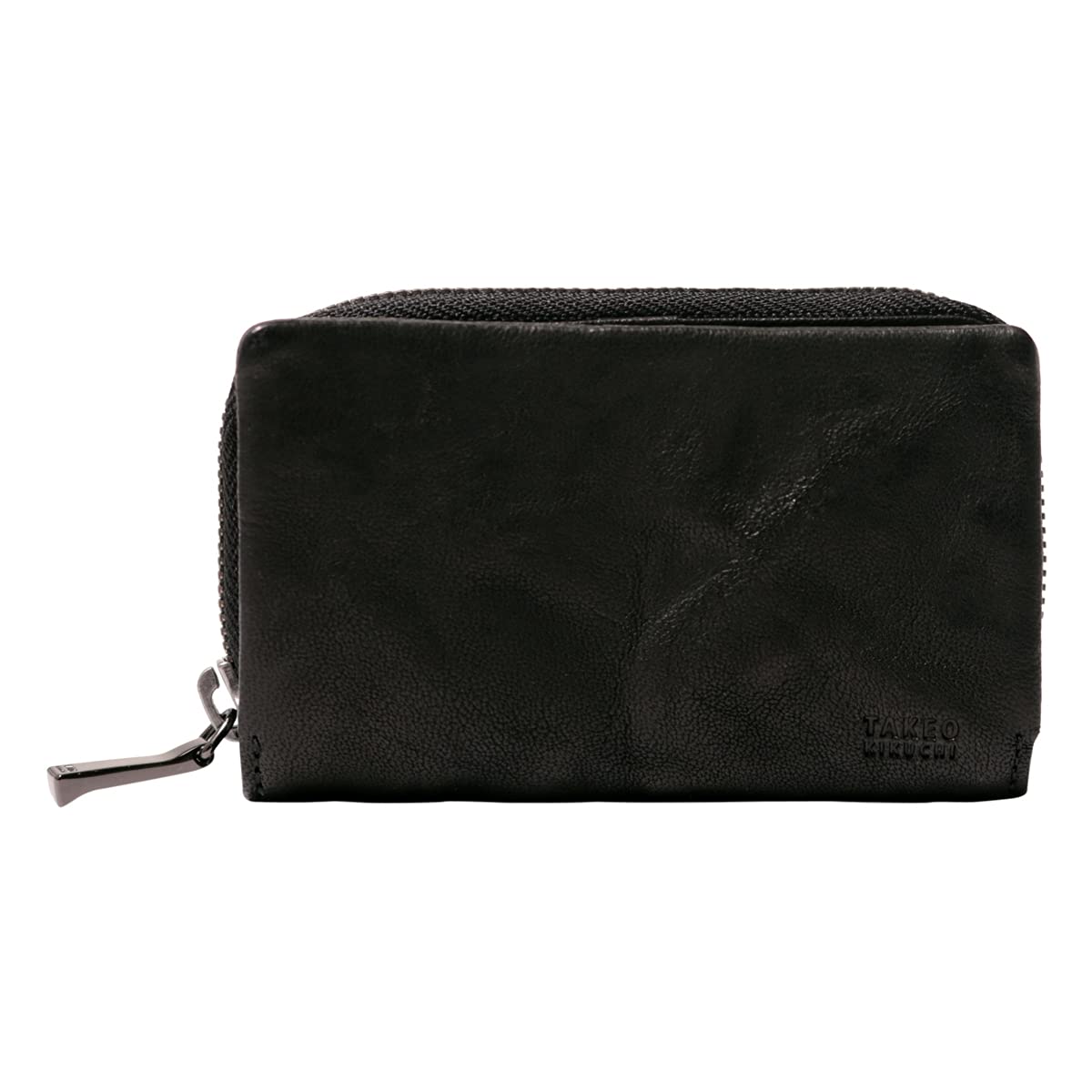 

Key Case 4 Rows Oyster Limited Color Genuine Leather 720622 TAKEO KIKUCHI Coin Purse Coin Case Key Chain Sheep Leather Leather Black [Takeo Kikuchi]