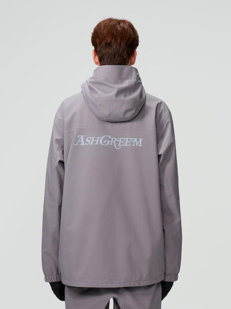 Ashgleem Snowboard Fully Water and Size M Jacket, Seamed, 3-Layer, 30,000mm Resistance, Men's Women's, AGJ3L-210 (3L072N),