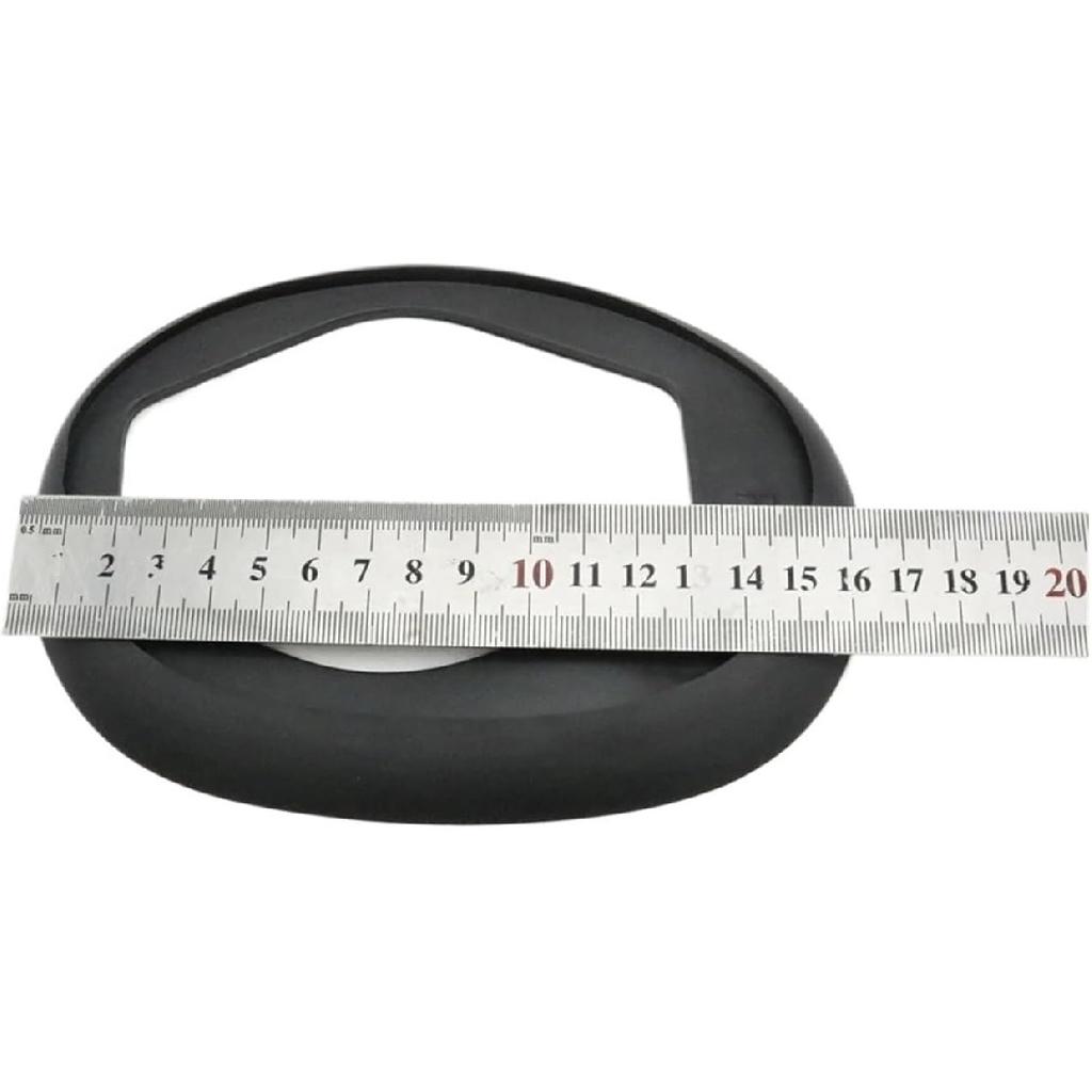 Door Side Rearview Mirror Base Seal Gasket Rubber Pad Fit for Cooper S R60 Countryman 1.6T 2009-2016 R61 PACEMAN 2011-2015 Base Seal Gasket(Left and