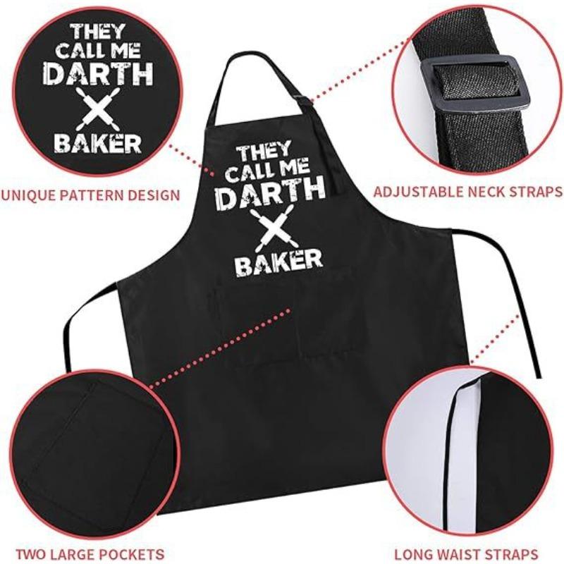 Couple personalized waterproof and anti-fouling kitchen garden barbecue printed waterproof apron