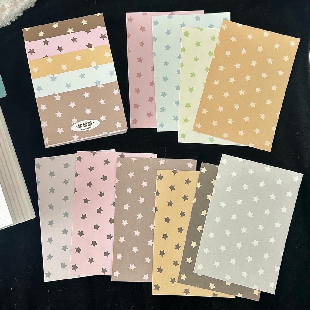Polka Dot A7 Thick Sticky Notes Journal - 100 Double-Sided Pages