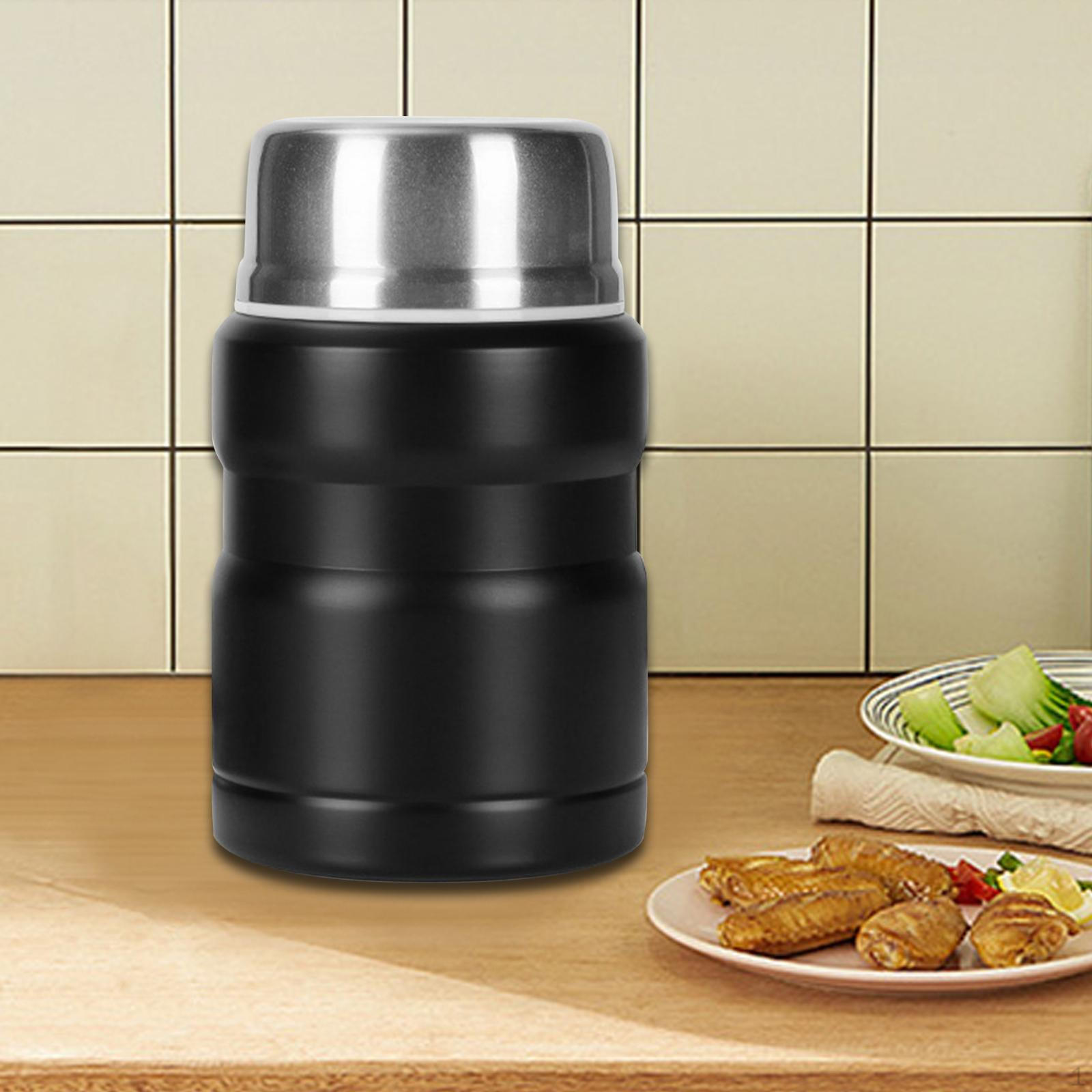 

Колба для холодных блюд, тушеная мензурка емкостью 500 мл, контейнер с вакуумной изоляцией, бутылка для воды со льдом чёрный