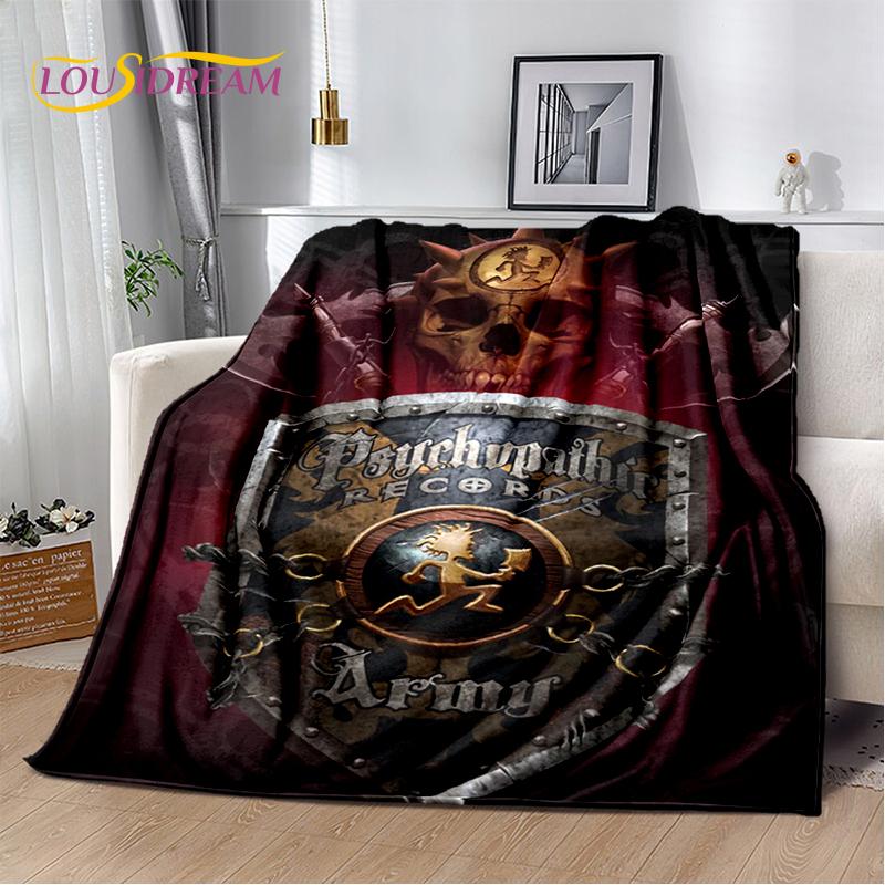 Rap Metal Insane Clown Posse Icp Juggalo Soft Flannel Blanket for Bed Bedroom Sofa Picnic,Throw Blanket for Cover Outdoors Gifts