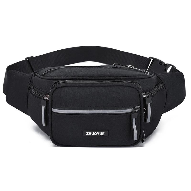 Nuevo Estilo, Riñonera, Para Hombre, Gran Capacidad, Casual Deportivo Viaje, Bandolera, Moda Coreana, Mochila Cruzada, Bolso de Hombro Multiusos