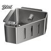 Sink Sponge Holder Filter Rack with Suction Cups for Kitchen Excellent Drainage Caddy Rustproof Carbon Steel Multi-Functional Storage Soap Brush