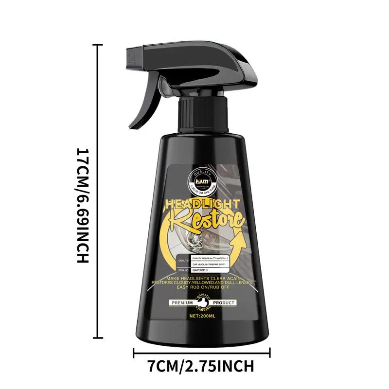 Ceramic Headlight Repair Kit, Advanced Car Light Repair Tool - Restores Clear Headlights and Prevents Yellowing and Re Oxidation