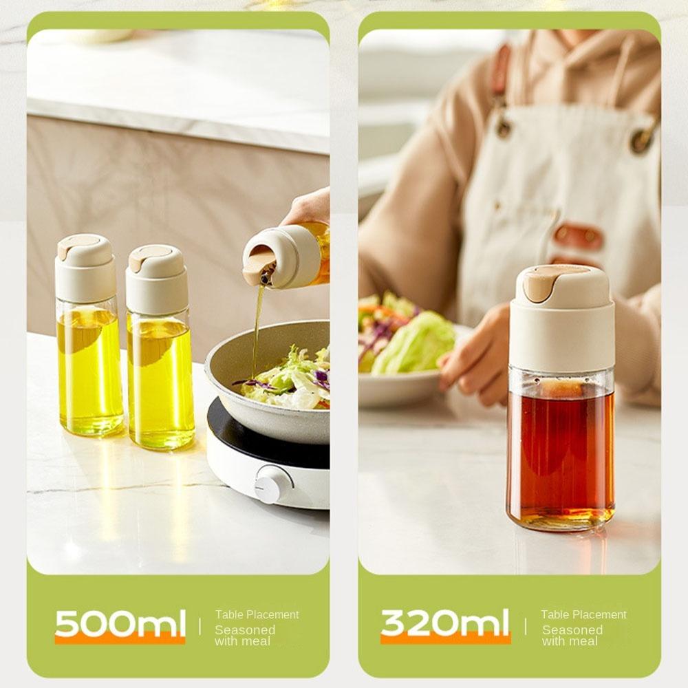 Glass Oil Pot Leak-proof Olive Oil Pourers New Oil Bottle Oil Soy Sauce Vinegar