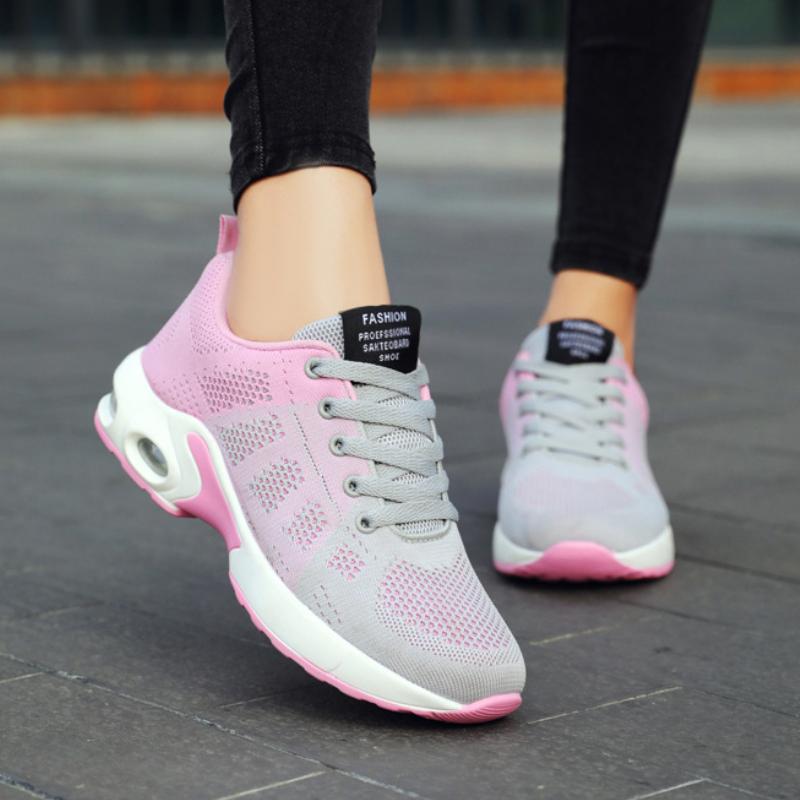 Brand Women Sneakers Mesh Breathable Women Shoes Outdoor Air Cushion Sport Shoes comfortable Women's Casual Shoes Zapatos Mujer