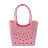 EVA Waterproof Beach Tote: Large Capacity Perforated Travel Bag