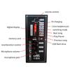 Audio Power Amplifier Board For Car, Square Dance Audio Bluetooth-compatible Speaker 3.7V-Lithium Battery Rechargeable