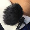 Microphone Lapel Windscreen Mic Windscreen Furry Windscreen Outdoor Cover for 150 Wireless Lavalier Microphone