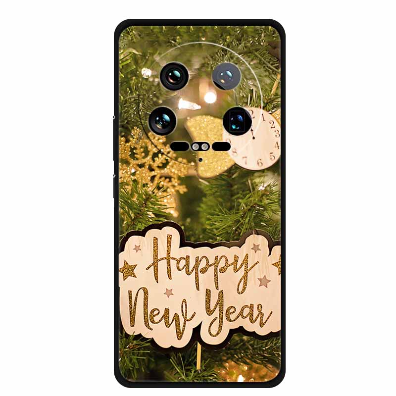 Christmas Phone Case For Xiaomi 14 Ultra Pro Case Soft Silicone Luxury Deer Cover for Xiaomi 13 Ultra Pro Back Coque Cases 14pro