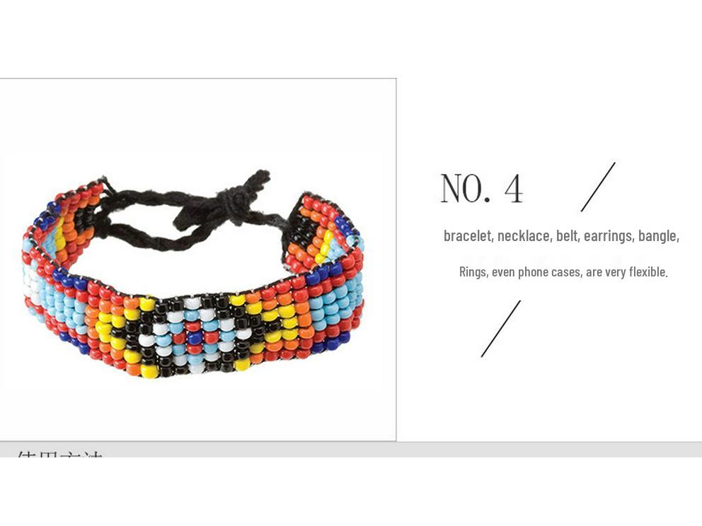 Dětský korálkovací stroj v evropském stylu pro vlastní výrobu: Nástroj pro navlékání náramků z dřeva a nerezové oceli