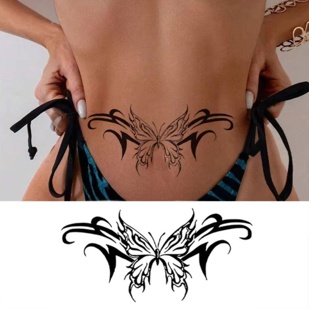 Long-lasting Butterfly Tattoo Stickers Waterproof Body Art Tattoo Temporary Tattoo Stickers Party