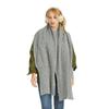 Autumn and winter new solid color mohair scarf men's and women's knitted monochrome thickened scarf shawl