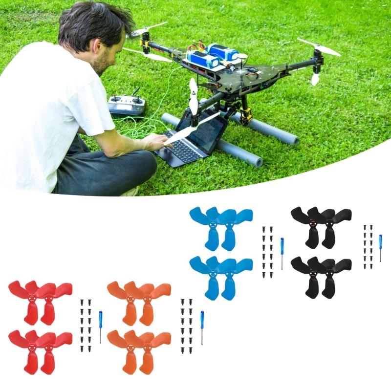 High Strength ABS Drones Propellers Aerodynamically Optimized Replacement Wing Simple Installs Designs for Drones