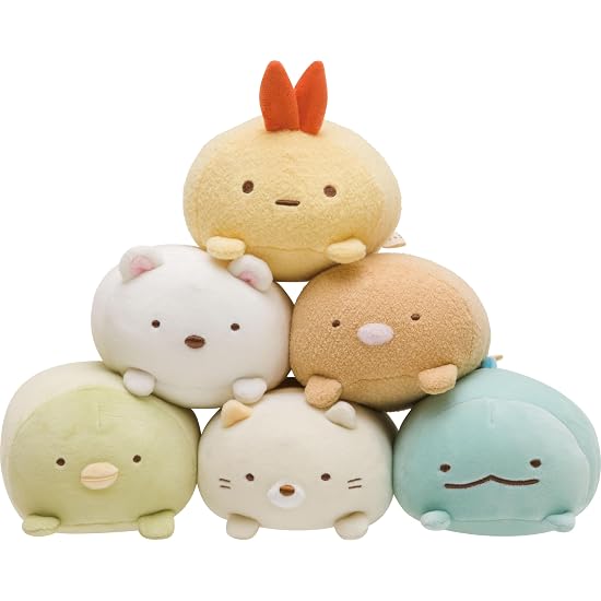 MX19001 Sumikko Gurashi Super Mochi Mochi Plushie Ebifurai no Shippo