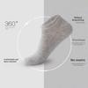 Men's Low-Cut Breathable Invisible Socks - Deodorant, Sweat-Absorbent, Perfect for Spring & Summer.