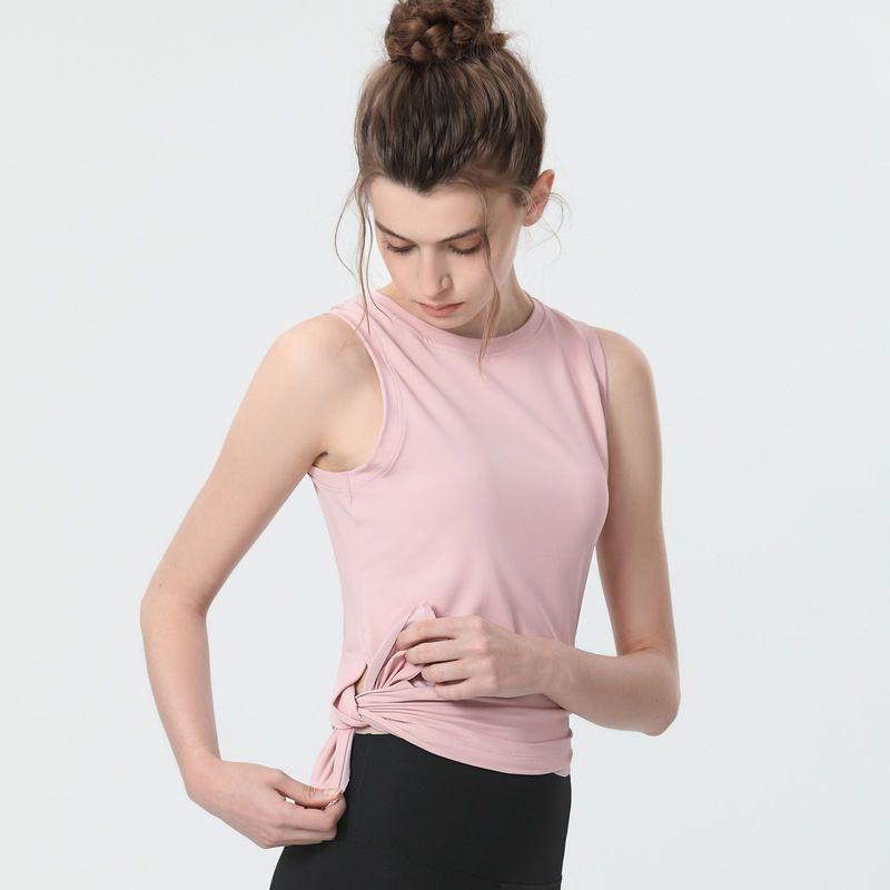 Fashion Loose T-shirt Thin Elastic Yoga Clothes Blouse