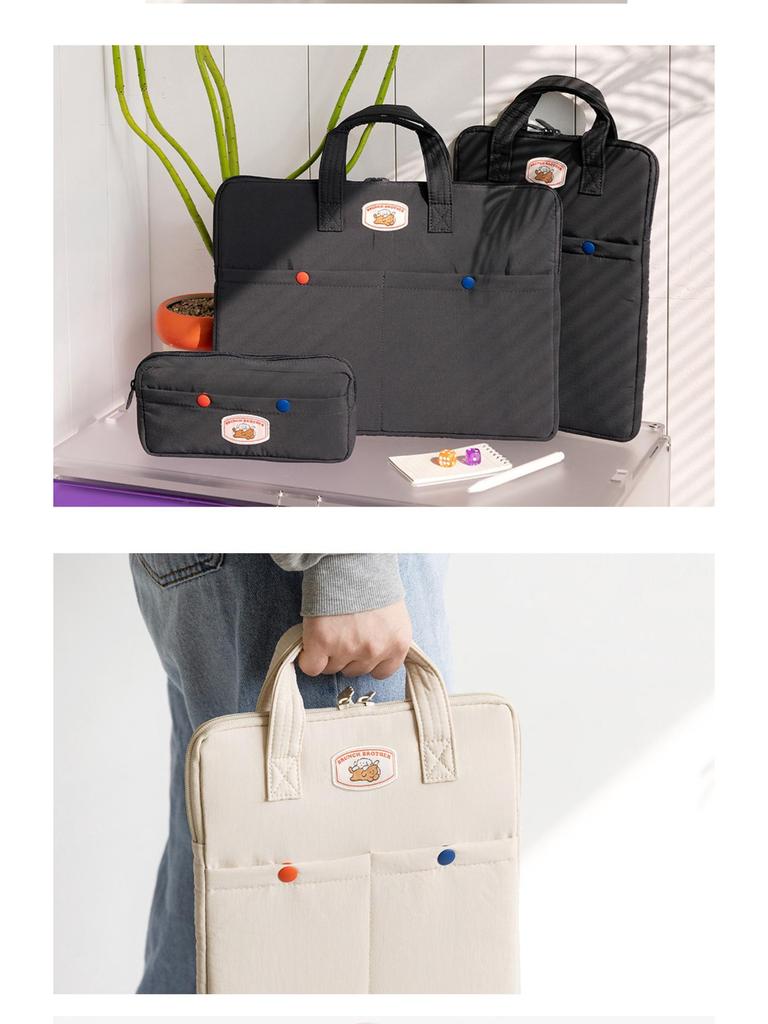 Student Laptop Bag for Apple 13.3", Huawei 14", Lenovo 15.6", iPad 11" Notebooks and Files