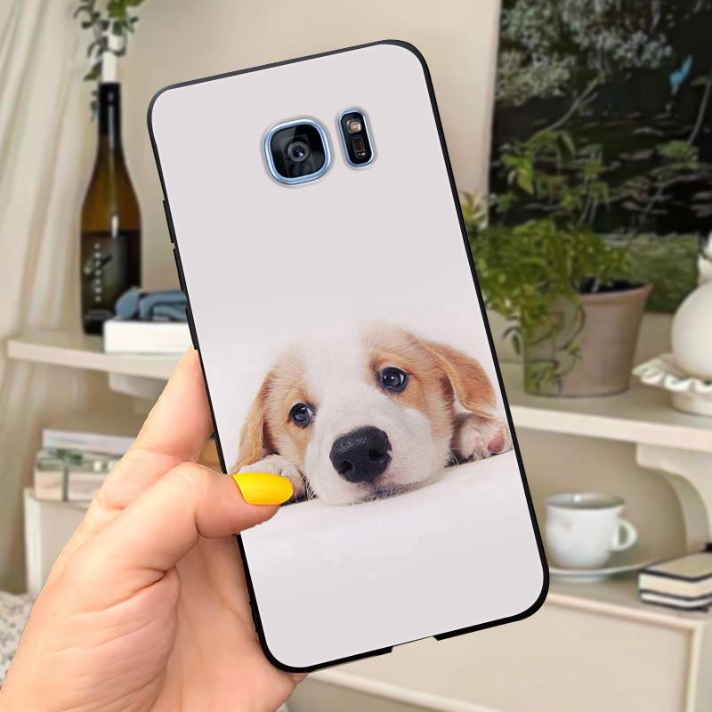 For Samsung Galaxy S7 edge Case Cover Cute Letters Soft Silicone Coque Phone Case For Samsung s 7 S7 edge S7edge G930 G935 cases