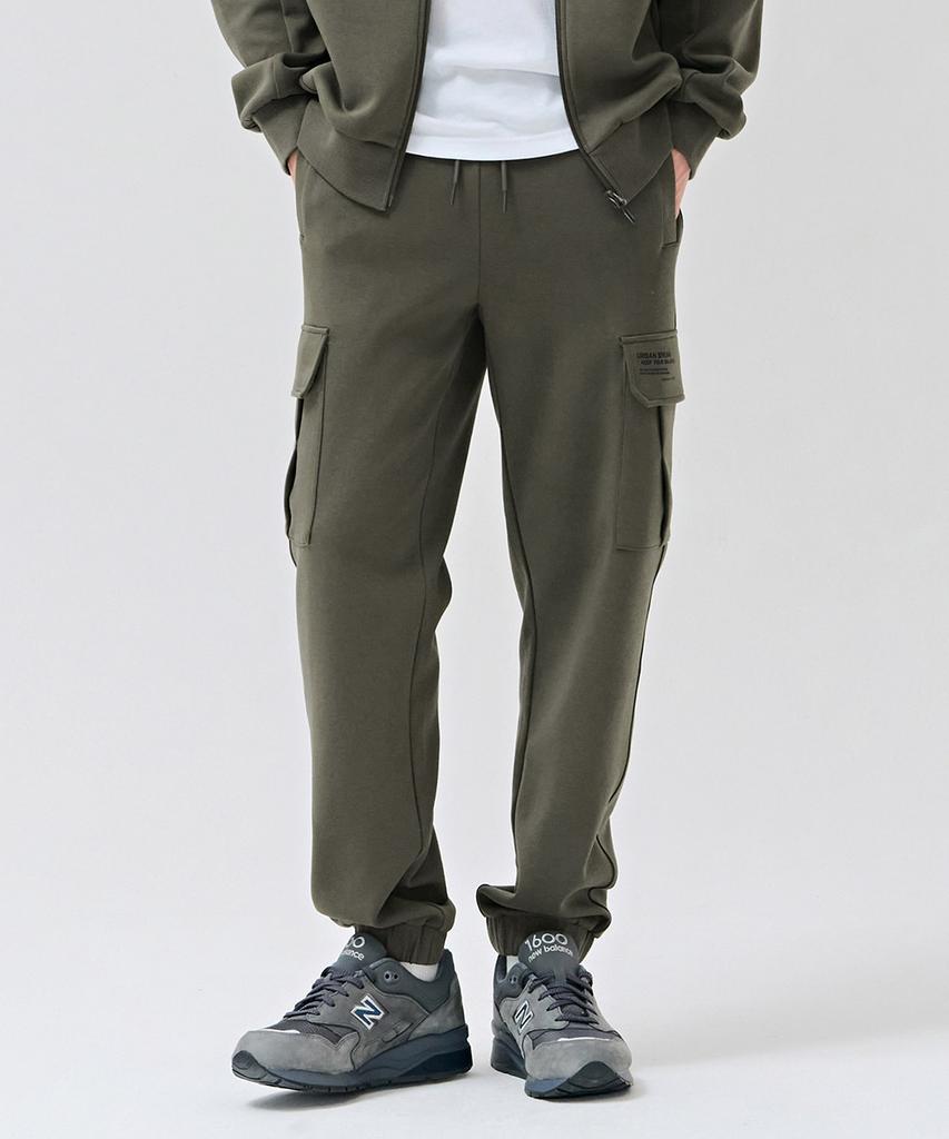 CHASECULT Men'S Cargo Jogger Warm-Up Pants - Khaki